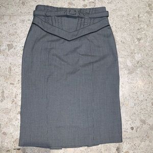 XOXO Mid Waist Midi Skirt.